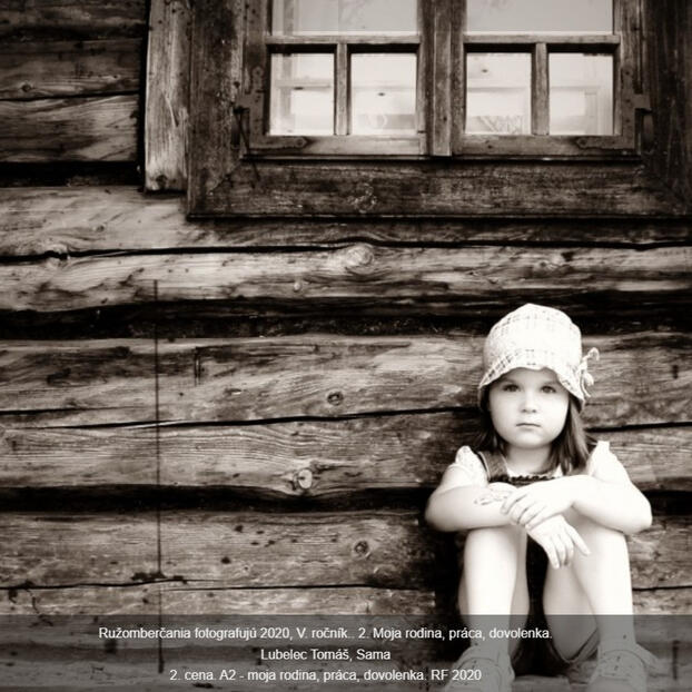 Tomáš Lubelec - Sama. 2. miesto, Ružomberčania fotografujú V., 2020.